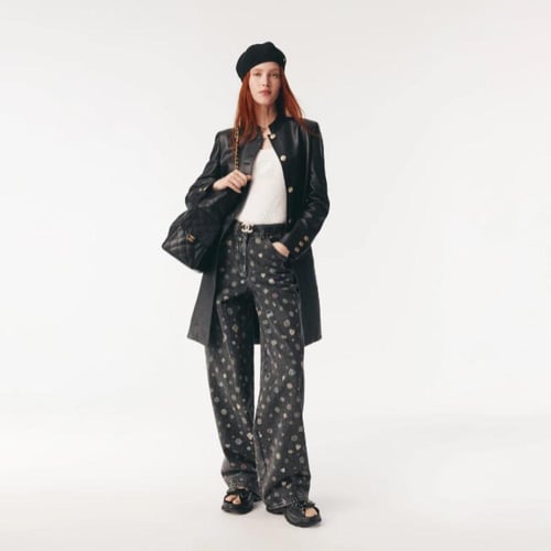 2025 قميص شانيل قطن أبيض أو أسود أو وردي