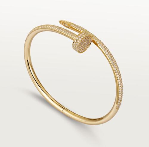 سوار كارتييه ذهبي مرصع جوست آن كلو