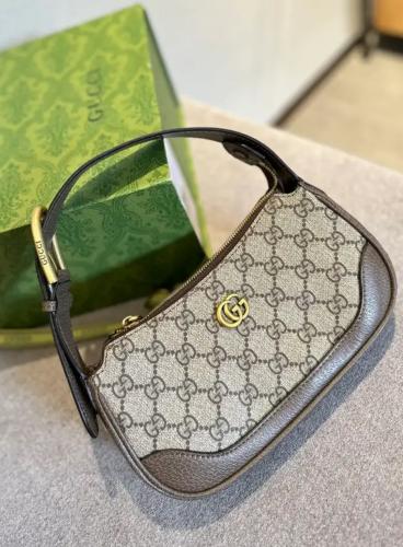 حقيبة غوتشي أوفيديا GG OPHEIDIA صغيرة بيج بني