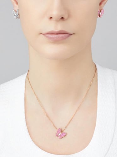 قلادة فان كليف باترفلاي فراشة زهري