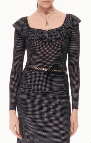 شوكر شانيل ذهبي أبيض لؤلؤي رمادي أسود