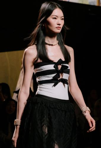 2024 توب شانيل ، مايوه سباحه جيرسيه سترتش