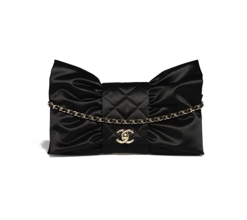 2024حقيبة يد صغيرة للسهرة باللون الأسود معدن فضي ا...