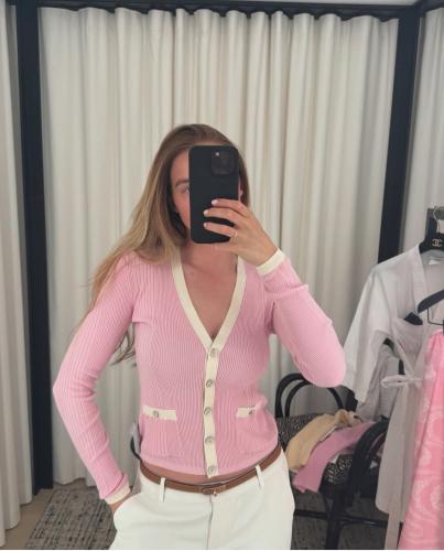 2025 كارديجان شانيل وردي أبيض كوكو بيتش