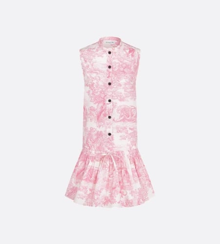 فستان ديوريفيرا قصير مكشكش