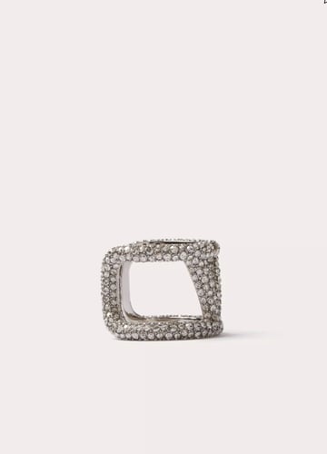 2024 خاتم فالانتينو قرافاني V لوقو سيجنتشار معدن و...