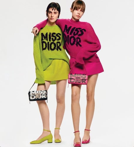 حقيبة ميس ديور جلد أسود