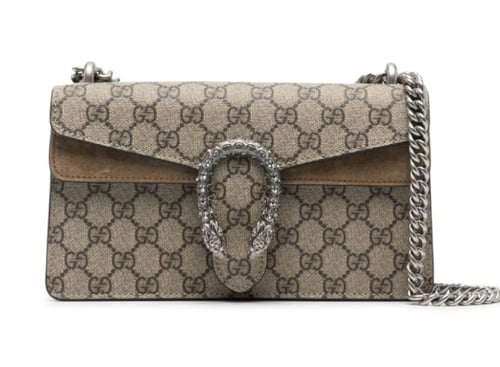 حقيبة غوتشي DIONYSUS صغيرة للغاية بنقش GG