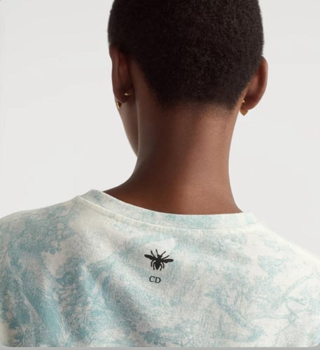 2025 قميص ديور ديوريفيرا وردي أو أزرق أو سماوي