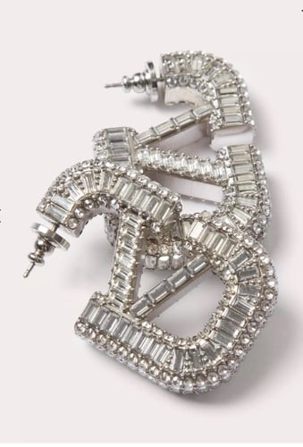 2024 اقراط فالانتينو قرافاني V لوقو سيجنتشار معدن...