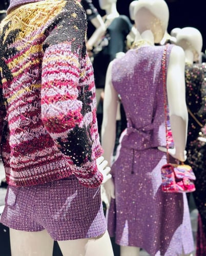 2024 كارديقان شانيل كاشمير ألياف متعددة