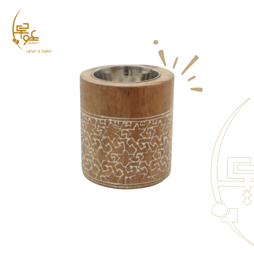 مبخرة اسطوانية ألوان صناعة يدوية