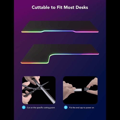 قوفي شريط ليد ذكي تفاعلي مخصص للطاولات 3 متر