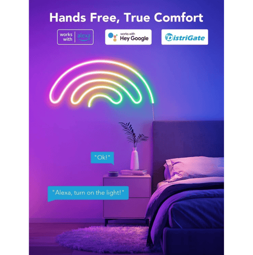 قوفي شريط ليد نيون ذكي - 10 متر