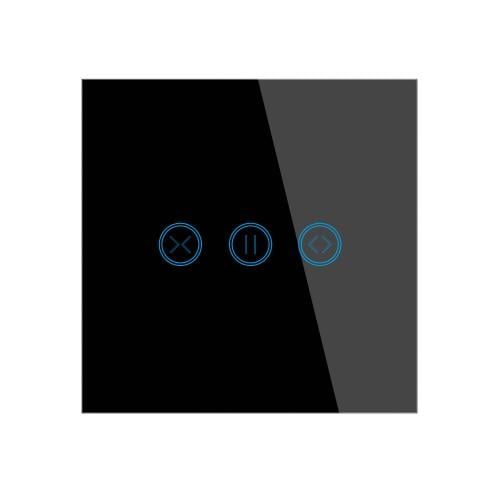 مفتاح ذكي للتحكم بالستارة او الشتر - اسود