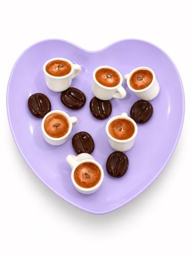 Coffee With Bean Charm