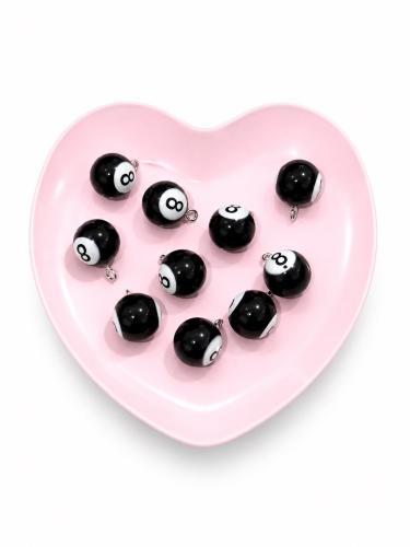 Billiard Ball Charm