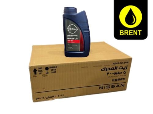 زيت محرك نيسان 5W30 كرتون 12 علبة Nissan
