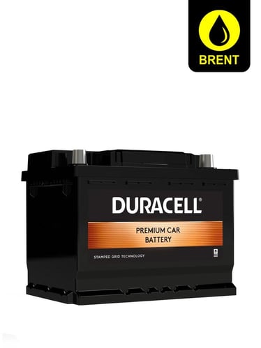 دوراسيل 60 أمبير بطارية سيارة أصلية طويلة العمر | Duracell Car Battery DS35-2 55D23L 12V