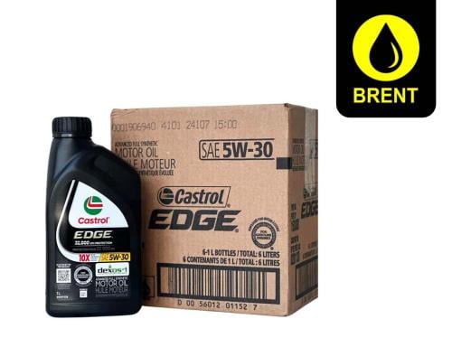 زيت محرك كاسترول 5w30 ايدج امريكي كرتون 6 علبة dex...
