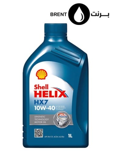 زيت محرك شل هيلكس 10w40 HX7
