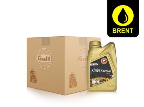 كرتون زيت محرك قلف 20w50 واحد لتر 24 علبة Gulf