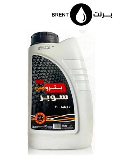 بترومين زيت محرك سوبر بلس 10W-30 شبه صناعي حماية م...