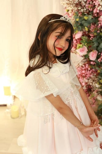 فستان الاميرات بتصميم راقي