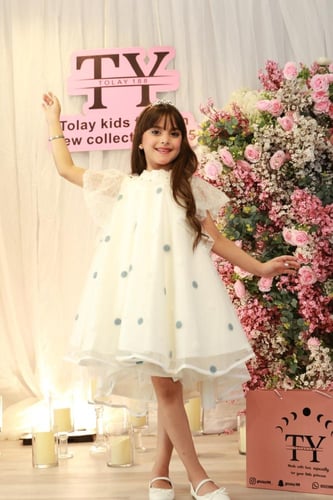 فستان عيد ومناسبات تصميم انيق