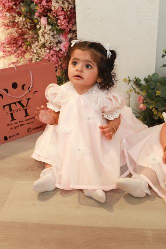 فستان مواليد انيق