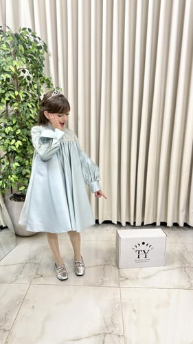 فستان الاميرات شك يدوي