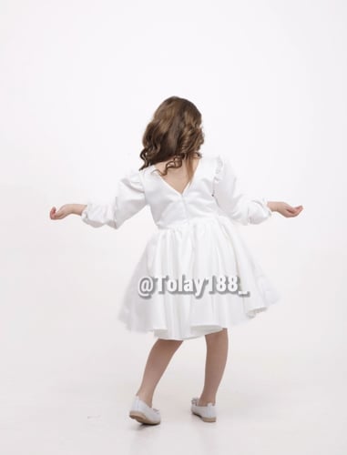 فستان الاميرات متوفر لونين