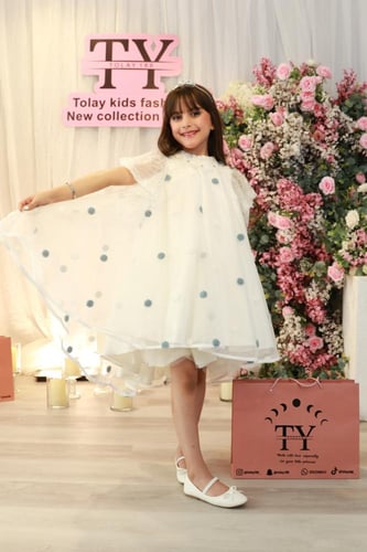 فستان عيد ومناسبات تصميم انيق