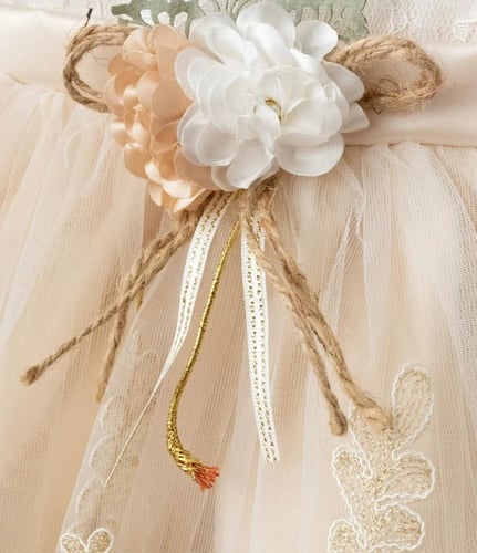 طقم مواليد دانتيل فخم قطن 100%