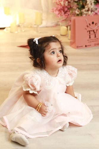 فستان مواليد انيق