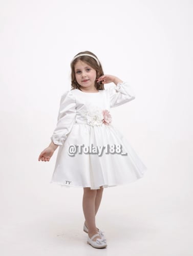 فستان الاميرات متوفر لونين