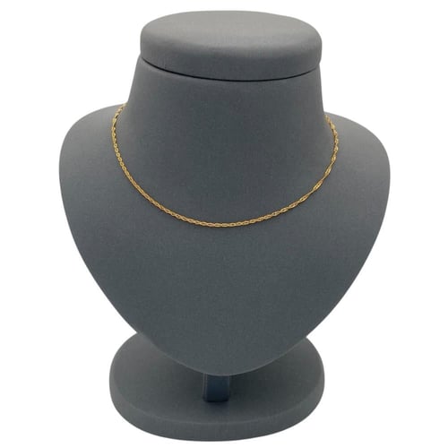 سلسال ذهب عيار 18 الوزن 0.80 جرام