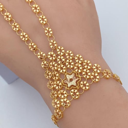 كف ذهب عيار 21 الوزن 10.37 جرام