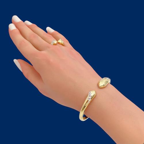 اسواره ذهب عيار 18 الوزن 15.11 جرام