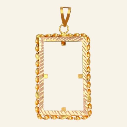 اطار سبيكه ذهب عيار 21 الوزن 1.75 جرام