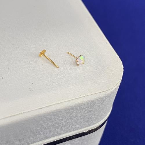 زمام ذهب ملون عيار 18 الوزن 0.001 جرام