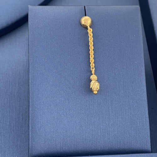 طقم سبحة ذهب عيار 21 وزن 14.18 جم تصميم دوريكا ناع...