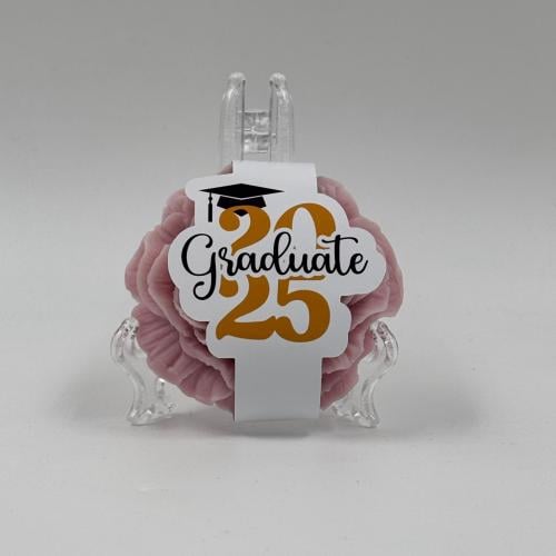 Rose Candle for Graduation