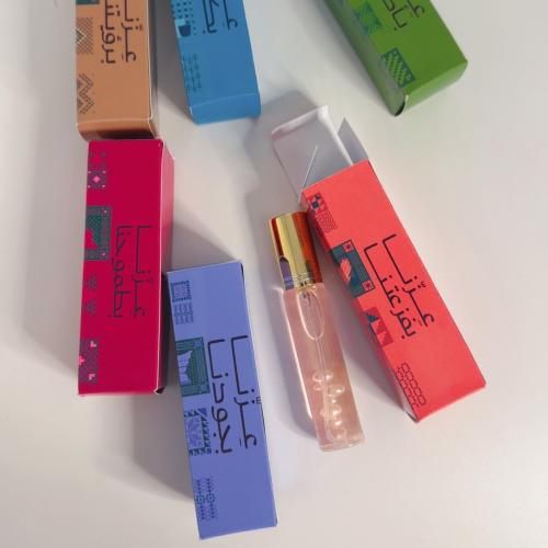 Perfume boxes for National Day distributions