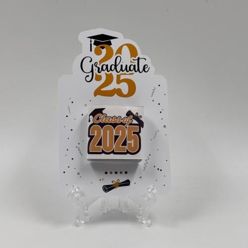 Graduation chocolate card