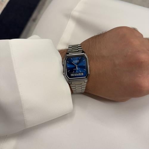 CASIO watch blue