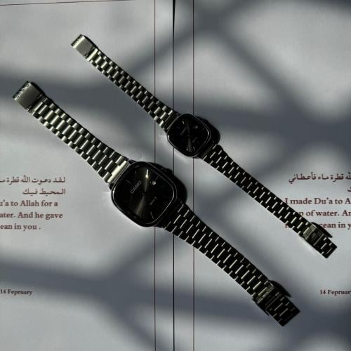 CASIO COUPLES BLACK