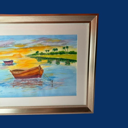 لوحة همس الغروب