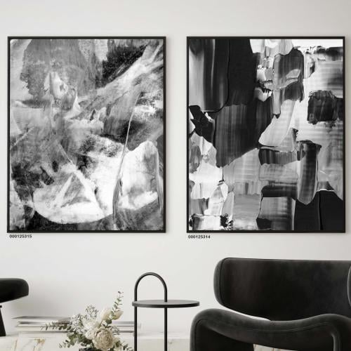 طقم مكون من لوحتين مودرن