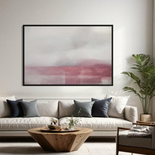 بلش هورايزن -لوحة جدارية فنية تجريدي